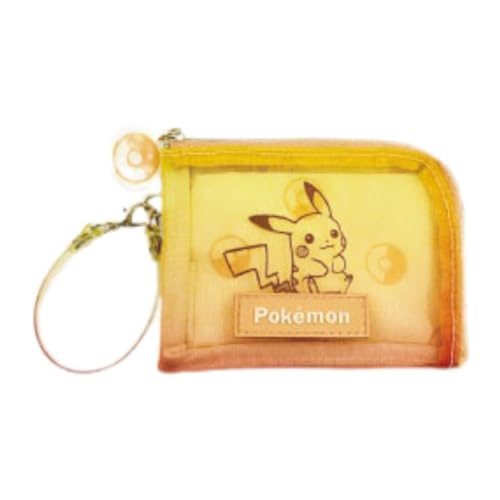 マリモクラフト Pokémon ポケモン グラデーションメッシュシリーズ メッシュデイリーパスケース グラデ オレンジ 約W115×H85×D15mm PKM-896