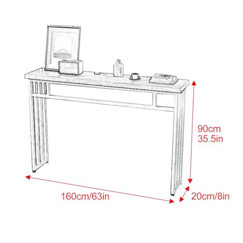 Cache-radiateur table console d'intérieur en bois massif facile à assembler