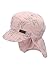 Sterntaler Mädchen Schirmmütze mit Nackenschutz Zoo Sonnenhut, rosa, 51