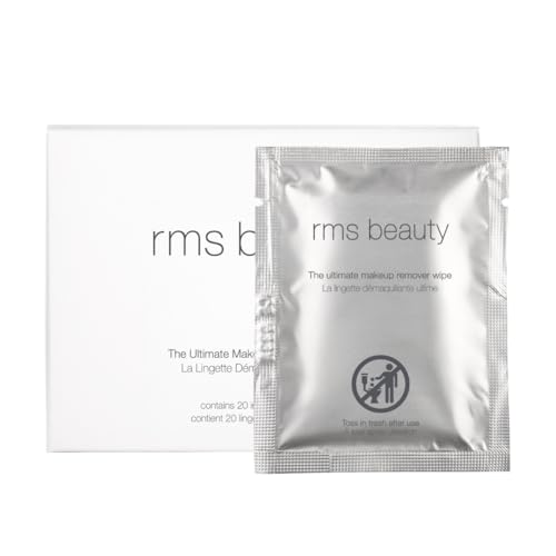 RMS Beauty Makeup Remover Wipes – Gentle,...