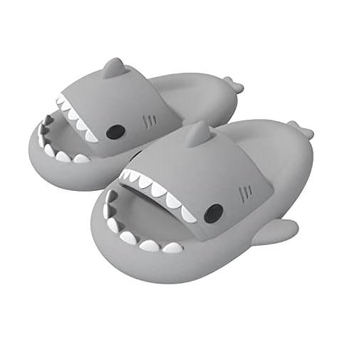 ChayChax Pantuflas de Tiburón Verano para Mujer Hombre Niño Cover