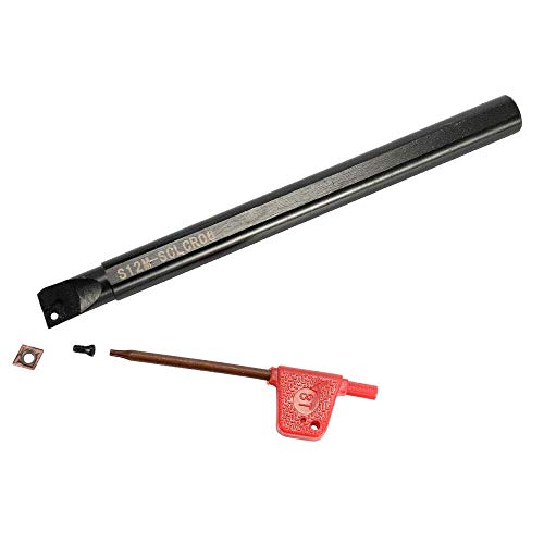 Maizoon CNC Holder Boring Bar 3 piezas + 10 Inserts + 3 Llaves miniatura 3