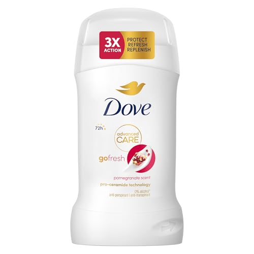 Dove Advanced Care Go Fresh Déodorant anti-transpirant pour femme Parfum grenade 72 heures de protection contre la transpiration avec technologie pro-céramide 50 ml