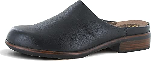 NAOT Footwear Women's Lodos Clog Soft Black Lthr 9 M US