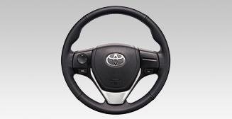 Amazon | トヨタ(TOYOTA) 革巻きステアリング 革部 ブラック