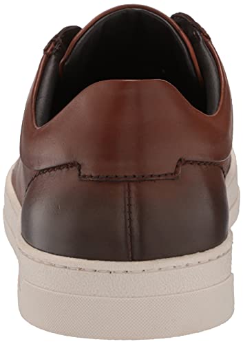 Image of Bruno Magli Men's Diego Sneakers, Leather Shoes, Lace-Up Casual Shoes