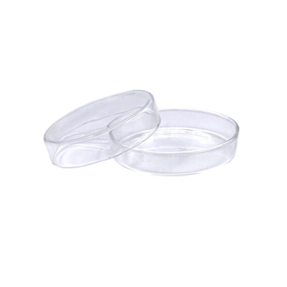 Boîtes de pétri en verre 200 mm - Bols de culture avec couvercle - Boîte de Pétri stérilisée en verre borosilicate - Bol pour aquarium, laboratoire, bols de culture cellulaire Petri Dish Glass