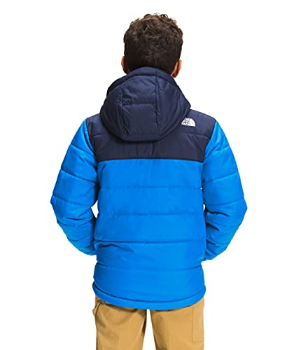 Image of The North Face Boys' Reversible Mount Chimbo Full Zip Hooded Jacket, Hero Blue, L
