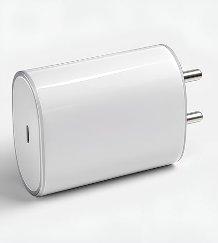 Image of Original 45W C-Type PPS Rapid Charger Adapter Compatible with Nothing Phone 3 | 3a Lite | 3a Pro | 2a | 2a Plus |2| CMF 2 Pro | Buds /Ear Stick, 45 W USB C Charging Adaptor, 45watt PPS Charge, White