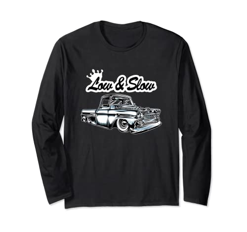 Camión Chicano Lowrider, Lowrider Vintage, Lowrider Clásico Manga Larga