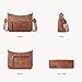 BOSTANTEN Crossbody Purses for Women Vegan Leather Shoulder Handbags Hobo Bag with Detachable Strap for Daily Travel & Work