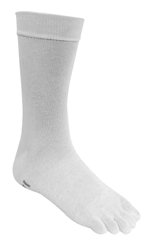 ❖ Queste calze infradito IOMI hanno una struttura a cinque dita che separa e allaccia ciascun capo nel filo di gestione dell'umidità Coolmax per ridurre l'umidità e la sfregatura, aiutando a prevenire e alleviare vesciche e piede d'atleta.