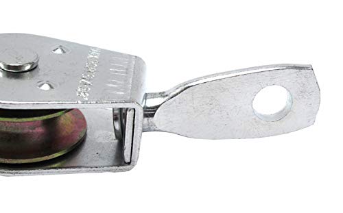 image for Elitexion Single Pulley Block Wheel Swivel, Pulley Roller Loading 420 