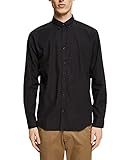 ESPRIT Herren 012ee2f308 Hemd, Schwarz, 4XL EU