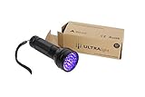 Astute ULTRAlight UV Flashlight Black Light, 51 LED 395 nM - Detector for Pet Urine, Pet Stains and Bed Bugs