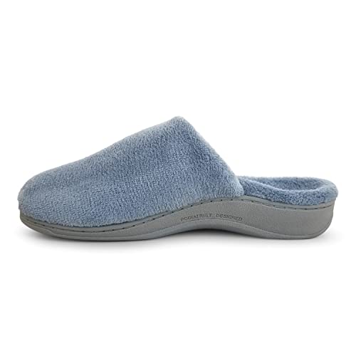 Image of Vionic Women's Gemma Mule Slipper - Comfortable Spa House Slippers that Include Three-Zone Comfort with Orthotic Insole Arch Support, Soft House Shoes for Ladies