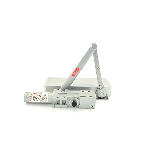Stanley Commercial Hardware Commercial Hold-Open Arm Extra Heavy Duty Door Closer From The Qdc100 Collection, Sex Nut, Painted Aluminum Finish #TOP26