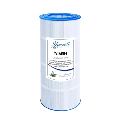 C-9410 Pool Filter Replacement Compatible with PLF100A, Pentair CC100, CCRP100, PAP100, PAP100-4, Ultral-C3, R173215, Filbur FC-0686, 59054200, 160316, 160354, Predator 100 Fabric Filter Cartridge