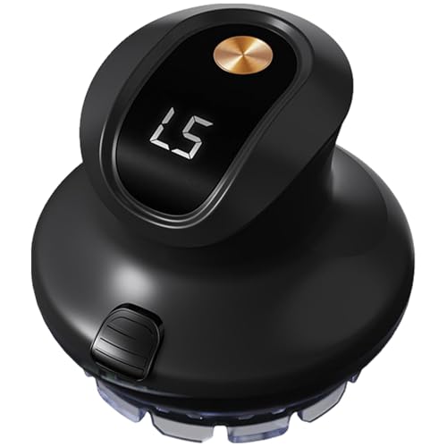 Cortapelos eléctrico para hombres, corte de pelo eléctrico,Cortadora de pelo eléctrica de auto-corte para hombre impermeable | Máquina de afeitar inalámbrica portátil profesional USB recargable para