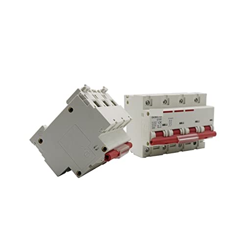 Disjoncteur interrupteur de surcharge DC 4P 100A pour couper les tensions de 1000V - 4