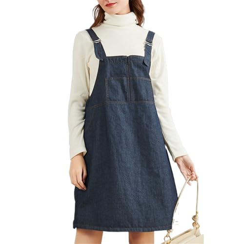 WKZSXXMJ Ropa Antirradiación Delantal Premamá Protección para Embarazadas Falda Vaquera Protectora Vestidos con Bloqueo de Radiación de 360°(XXL)