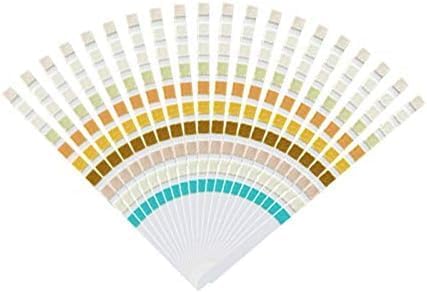 Generic Test Strips Made for 10Ps-Analysis, 100 Strips, Blue