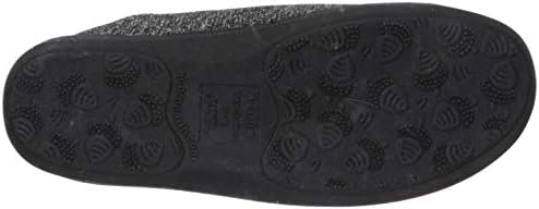 Acorn Women's Explorer Water Repellent Moc Slipper with Adjustable Toggle, Black Heather, Large Review | Image 3