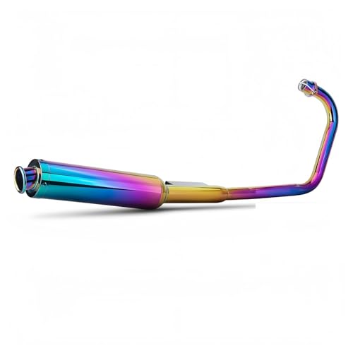 Système d'échappement de moto Honda CG125 ligne inox complète