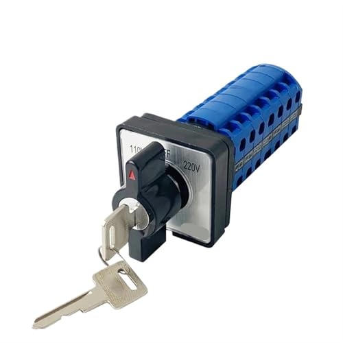 Interruptor de leva con perilla de cambio YMW26-20YS2/7 de 7 polos y tres posiciones