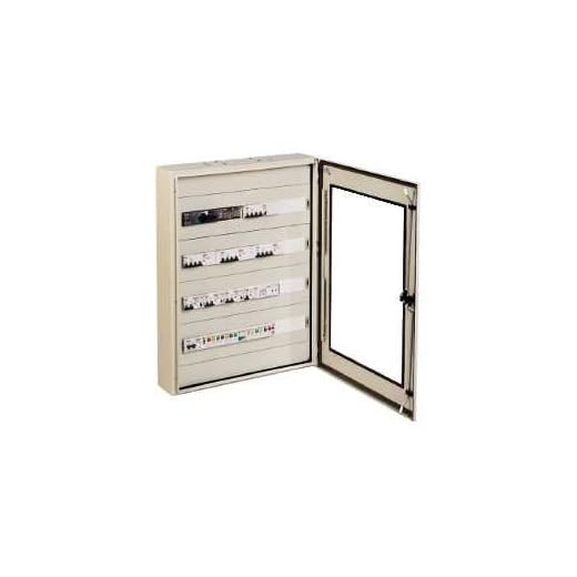 Schneider Electric NSYDLM168 Chasis modular DLM para armario acero Spacial mural, 168 módulos, Al1000 x An600