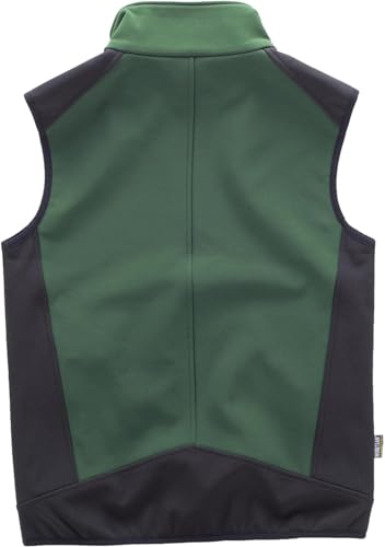 Chaleco softshell resistente al desgarro con acabado combinado unisex 2