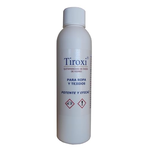 Tiroxi Quitamanchas de óxido de Hierro para Ropa y Tejidos, instantaneo (250 mL)