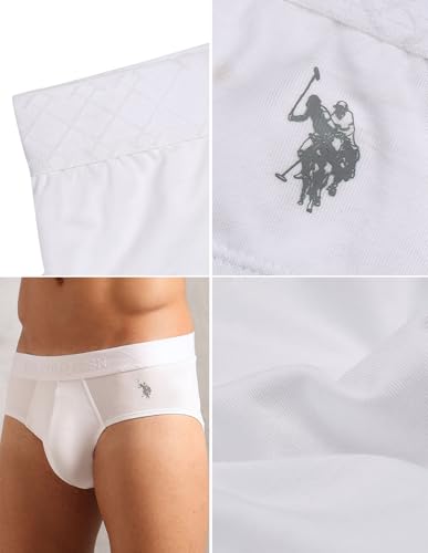 Image of U.S. Polo ASSN. Men's PB006 Bamboo Comfort Briefs for All-Day Freshness - Pack of 1