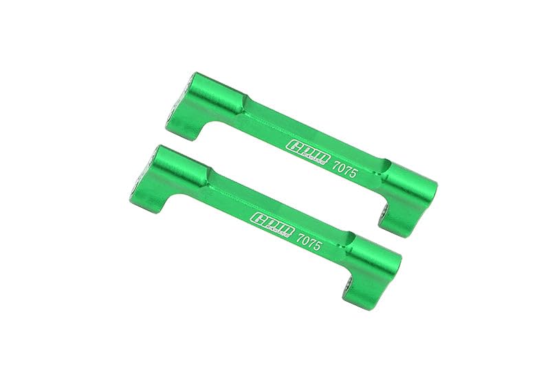 Aluminum 7075 Crossbar / Shock Mount for Losi 1/18 Mini LMT 4X4 Brushed Monster Truck RTR-LOS01026 Upgrade Parts - Green
