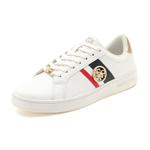 Image of U.S. POLO ASSN. Emery 3.0 Nude Sneakers Shoes with Premium Upper