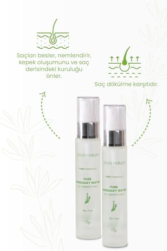 Bade Natural Biberiye Suyu Dökülme Karşıtı ve Saç Uzamasını Destekleyici Saç Toniği%100 Doğal ve Saf 30 ml - Görsel 5
