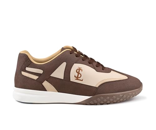Image of LOUIS STITCH Men's Casual Lightweight Lace-Up Sneakers for Men| Cushioned Comfort | TPR Sole | Lightweight & Comfortable Casual Lace-Up Shoes | LSP-SNK-AVI-Low Top Sneakers