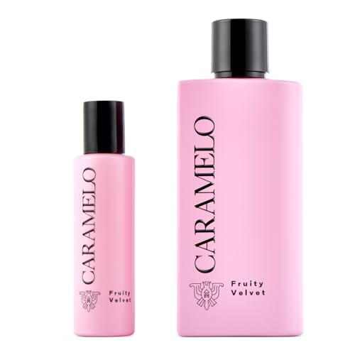 CARAMELO - Fruity Velvet Promoción 100 + 30 ml, Colonia Mujer,...