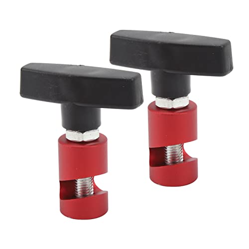 Cocoarm Pince de Support de Levage, Alliage d'aluminium, Outil 2 en 1 pour Capot et Bougie d'allumage, Idéal pour les Propriétaires de Voitures et les Mécaniciens (rouge)