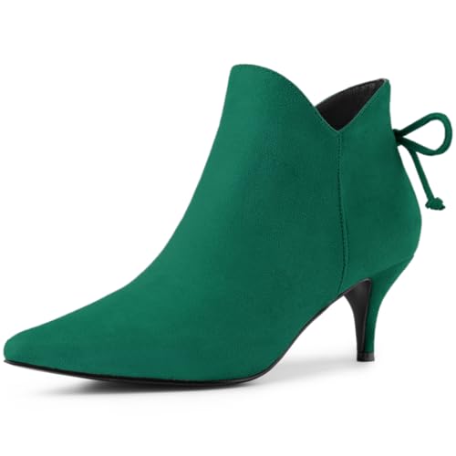 Bottines à bout pointu Allegra K femme pour sublimer votre silhouette sans douleur aux pieds
