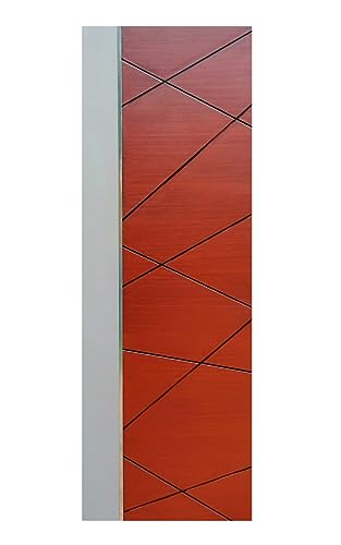 Image of FYBO TECH Waterproof Bathroom Door (Scarlet, 80 x 30)