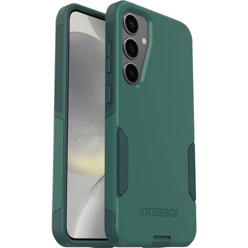 Image of OtterBox Samsung Galaxy S24+ Commuter Series Case - Get Your Greens (Green) | Thin & Protective Galaxy Phone Case, Dual-Layer, Impact Absorbing, Slim Phone Case for Samsung, Best Protective Phone Cases