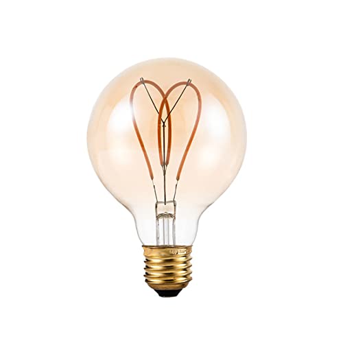 Ampoule mariage LED coeur flexible G95 pour illuminer vos moments uniques