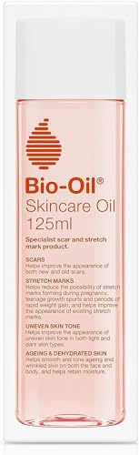 Bio-Oil Skincare oil| Specialist for Scar and Stretch marks Uneven Skin tone Ageing & Dehydrated Skin|Dermatologically Tested|Formulated for all Skin types|with Natural Oils(Vitamin A & E)-125ml