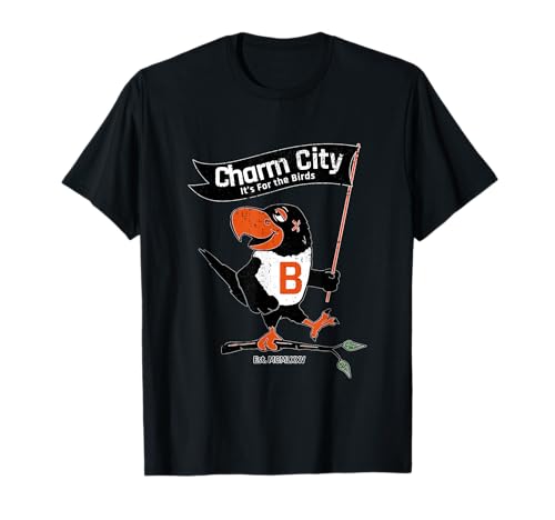 Baltimore Birds Maryland Charm City Pride Novelty tee T-Shirt
