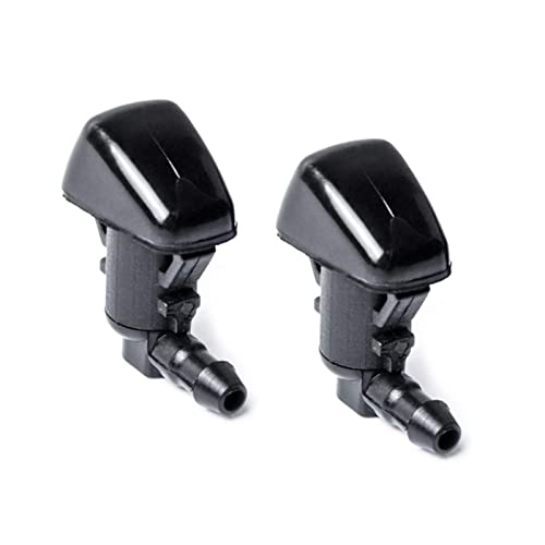 Front Windshield Washer Nozzle Kit fit for 05-16 Jeep Grand Cherokee, 05-13 Chevy Malibu, 05-10 Pontiac G6, 07-10 Saturn Aura Replaces 55372143AB 55079049AA Wiper Washer Nozzle Spray Jet