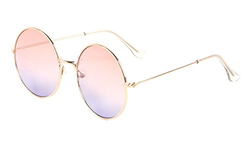 XL Round Oversized Classic Lennon Circle Lens Sunglasses