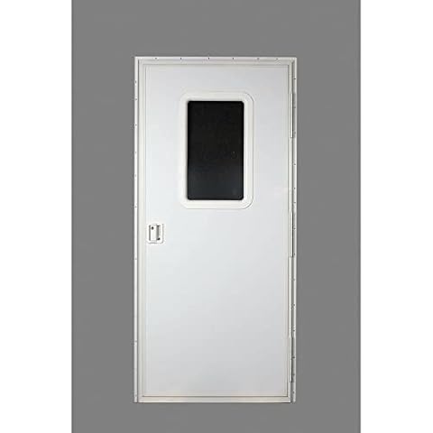 AP Products 015-217718 RV Square Entrance Door - 26" x 78", Polar White Cover