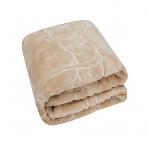 Cobertor Infantil Antialergico Macio Bebe (Bege)