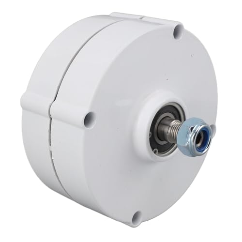Alternador trifásico de imán permanente de CA Generador de energía compacto y eficiente de 12 V para electrodomésticos Motor eléctrico portátil Aleación de aluminio Acero al (200W)